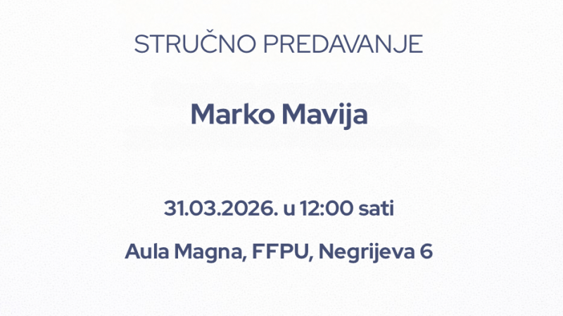 Poziv na predavanje: Seksualna...