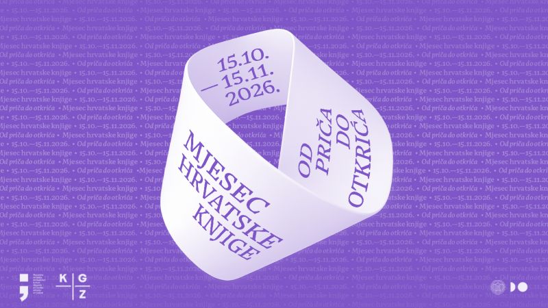 Mjesec hrvatske knjige 2026. u...
