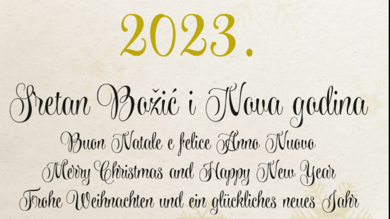 OBAVIJEST o radnom vremenenu za...